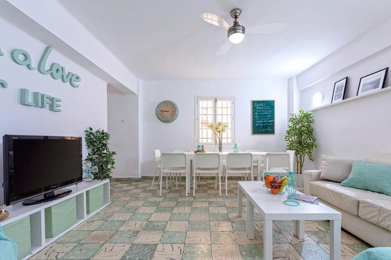 Big Flat In City Center With Patio Malaga