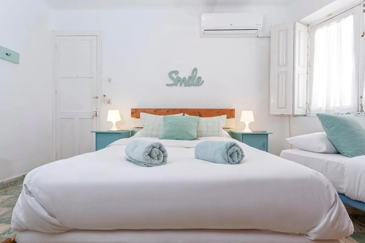 Big Flat In City Center With Patio Málaga Spanyolország